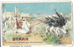 Maroc -  Infanterie De Combat - Byrrh Vin Tonique Et Hygienique Recommande - Casablanca