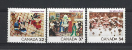 Canada 1984 Christmas Y.T. 899/901 ** - Unused Stamps