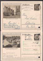 Bildpostkarten Lernt Deutschland Kennen Burhausern, Wittenberg, Je Aktenlochung - Briefkaarten
