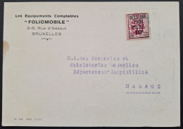 Typo [316] (BELGIQUE 1931 BELGIE) -  FOLIOMOBILE - Typografisch 1929-37 (Heraldieke Leeuw)