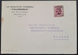 Typo [316] (BELGIQUE 1931 BELGIE) -  FOLIOMOBILE - Typos 1929-37 (Heraldischer Löwe)