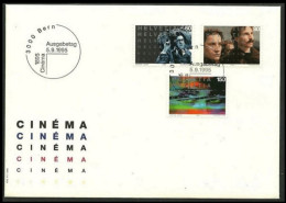 ● SVIZZERA 1995 ️֍ CINEMA / Film ️● FDC ● Attori ● Al FACCIALE Dei Soli FB ️● - FDC