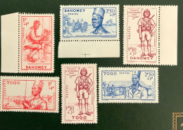 1941 CAMEROUN / TOGO - DÉFENSE DE L’EMPIRE - NEUF** - Unused Stamps