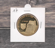 Médaille Souvenirs&Patrimoine : Les Saintes-Maries De La Mer  (couleur Or) - Andere & Zonder Classificatie