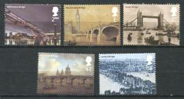 191 GRANDE BRETAGNE 2002 - Yvert 2363/67 - Pont De Londres - Neuf ** (MNH) Sans Charniere - Ungebraucht