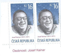 929 Czech Republic Josef Kainar, Poet 2017 - Nuovi