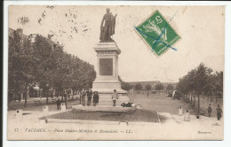 Place Madier-Monjouet Montalivet    1915    N° 37 - Valence