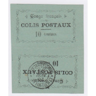Timbres Congo Français Colonie 1891 Colis Postaux N°1A Tête Bêche, Cote 1500€ Lartdesgents - Lettres & Documents