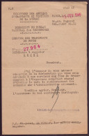 LETTRE A EN TETE DU MINISTERE DES ANCIENS COMBATTANTS DU 13 FEVRIER 1946 - Documentos