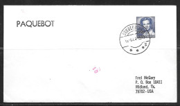 1984 Paquebot Cover, Sondeborg, Denmark - Lettres & Documents