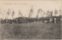 62  SAINT JOSSE  - Procession Sermon à La Croix Coupée - CPA  N/B 9x14 TBE Neuve - Autres & Non Classés