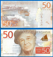 Suede 50 Couronnes 2015 Que Prix + Port Greta Garbo Kronor Sweden Sveriges - Schweden