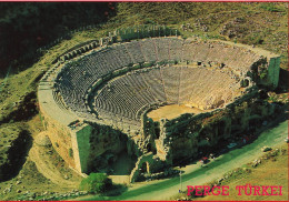 TURQUIE - Perge Turkei - Merkzez PTT Karsii Kisla Mah 54 Sokak - Animé - Vue Aérienne - Carte Postale Ancienne - Turkey