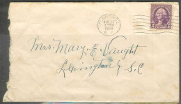 1938 Florence South Carolina (Mar 29) - Storia Postale