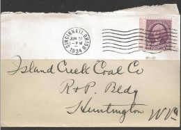 1934 Cincinnati, Ohio (Jun 21) - Lettres & Documents