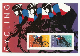 1996 Cycling Sheet Of 2, Mint Never Hinged  - Ongebruikt