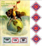 2001 Pan American Inverts - Sheet Of 7, Mint Never Hinged  - Neufs