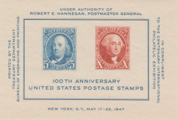 1947 CIPEX Souvenir Sheet Of 2 Stamps, Mint Never Hinged  - Neufs