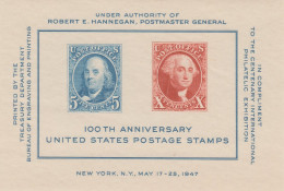 1947 CIPEX Souvenir Sheet Of 2 Stamps, Mint Never Hinged  - Unused Stamps