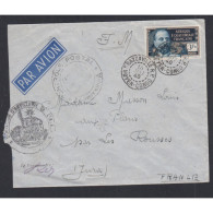 Colonies - Lettre Cachet Brazzaville Moyen Congo-  Contrôle Postale  1940, Lartdesgents.fr - Brieven En Documenten