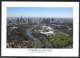 Australia, Melbourne, Yarra River And Skyline, Unused - Melbourne