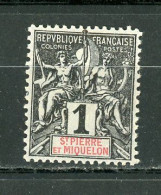 St PIERRE ET MIQUELON -  ALLÉGORIE - N° Yvert 59** - Unused Stamps