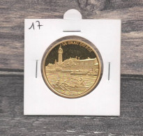 Médaille Souvenirs&Patrimoine :  La Grau Du Roi  (couleur Or) - Otros & Sin Clasificación