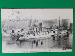 Brest  Le Guichen , Croiseur Protégé , Cachet Militaire - Brest