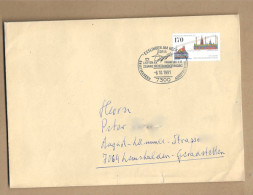 Los Vom 17.05 - Briefumschlag Aus Esslingen 1991 - Lettres & Documents
