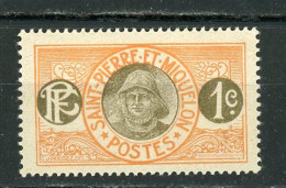 St PIERRE ET MIQUELON - PÊCHEUR - N° Yvert 78** - Unused Stamps