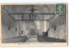SELLES SAINT DENIS - Intérieur De La Chapelle Saint Genouft - Très Bon état - Selles Sur Cher