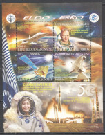 Vk015 2017 Space Eldo-Esro Eclipse Mir Microcarb Claudie Haignere Kb Mnh - Other & Unclassified