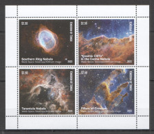 Ft214 2023 Tonga Webb Space Telescope Nebulas Constellations 1Kb Mnh - Otros & Sin Clasificación