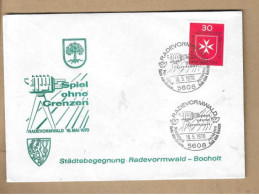 Los Vom 17.05 - Sammler-Briefumschlag Aus Radevornwald 1970 - Lettres & Documents