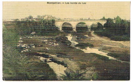 34  MONTPELLIER  LES BORDS DU LEZ  1908 - Montpellier