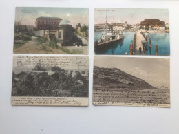 Lot 4 Cpa Vers Révérente Tournai 1906 à 1910   Beyrouth-haifa... - Sin Clasificación