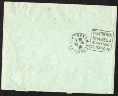 Daguin De OUISTREHAM En Arrivée Sur Lettre - 1921-1960: Modern Period