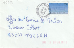 CAD    /  N° 2736      13 - ALLEINS - Manual Postmarks