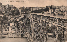 PORTO - Ponte D. Luiz Iº (Ed. Alberto Ferreira - Nº 5-C) PORTUGAL - Porto