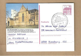Los Vom 17.05 - Ganzsaxhen-Postkarte Aus Münstermaifeld 1986 - Briefe U. Dokumente