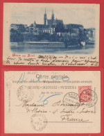 AD298 SUISSE BALE BASEL   GRUSS AUS BASEL EN 1900 - Bazel