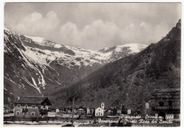 PIAMPRATO - VALPRATO SOANA - PANORAMA E MONTE ROSA DEI BANCHI - TORINO - 1955 - Other & Unclassified