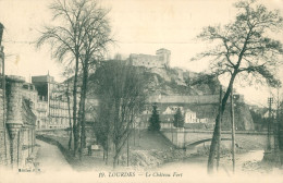 65-LOURDES- CHATEAU FORT - Lourdes
