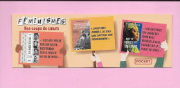 MP - FEMINISMES - Ed. Pocket - Marque-Pages