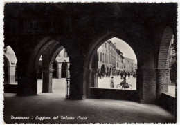 PORDENONE - LOGGIATO DEL PALAZZO CIVICO - 1952 - Pordenone