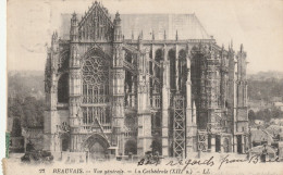 FR3195  --   BEAUVAIS  --  LE CATHEDRALE   --  1926  --  FROM NEW ROCHELLE, USA TO FRANCE , WITH USA STAMP - Beauvais
