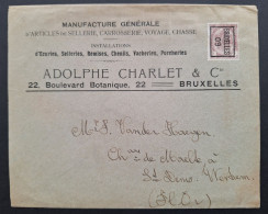 Typo 11B (BRUXELLES 09) - Charlet Manufacture Générale - Typografisch 1906-12 (Wapenschild)
