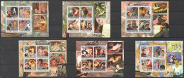 O0220 2008 Sao Tome & Principe Art Paintings Renoir Picasso Rubens !!! 6Kb Mnh - Other & Unclassified