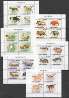 O0225 2008 Sao Tome & Principe Fauna Animals Of Africa Bats Wild Cats 6Kb Mnh - Other & Unclassified