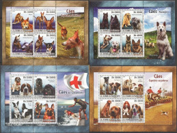 O0196 2008 S. Tome & Principe Fauna Animals Dogs Breeds ! 4Kb Mnh - Cani